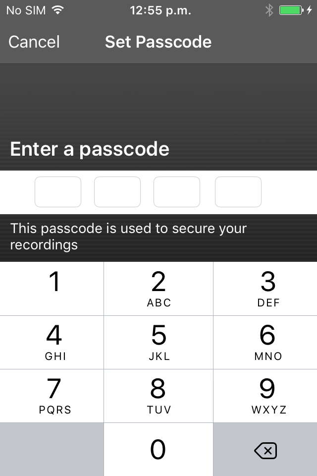 Lexacom Mobile Settings